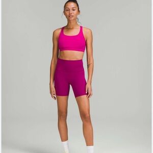Women's Pink Athletic Shorts